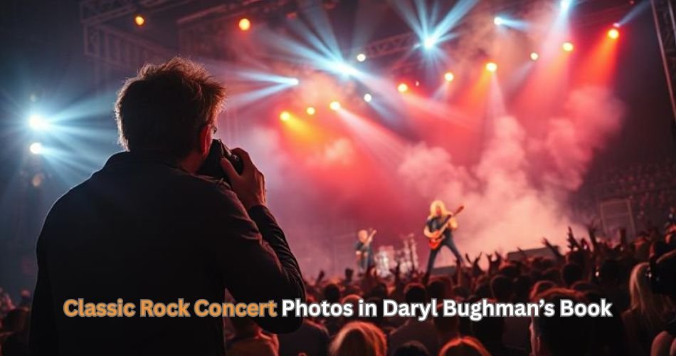 Classic Rock Concert Photos in Daryl Bughman’s Book